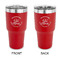 Lake House #2 30 oz Stainless Steel Ringneck Tumblers - Red - Double Sided - APPROVAL