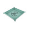 Lake House #2 6" x 6" Teal Leatherette Snap Up Tray - CHILD MAIN