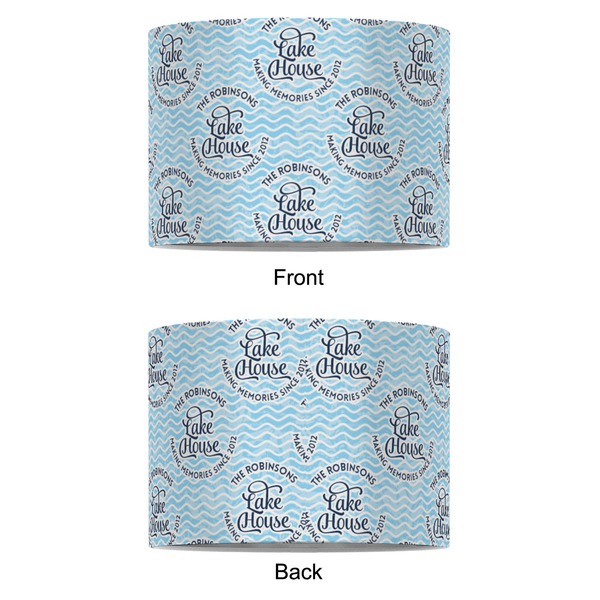 Lake House #2 8" Drum Lampshade - APPROVAL (Fabric)