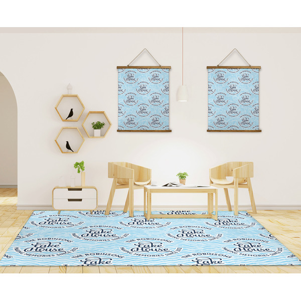 Lake House #2 8'x10' Indoor Area Rugs - IN CONTEXT