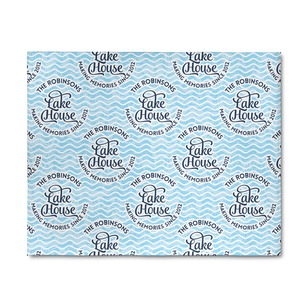 Custom Lake House #2 8' x 10' Patio Rug (Personalized)