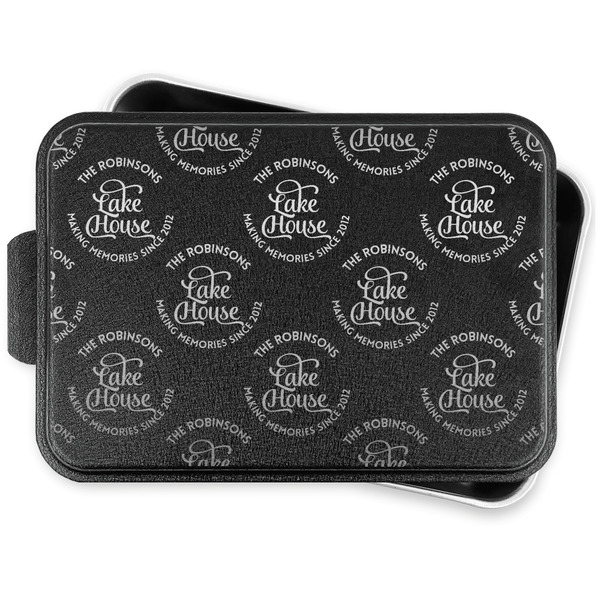 Custom Lake House #2 Aluminum Baking Pan with Lid (Personalized)