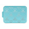 Lake House #2 Aluminum Baking Pan with Teal Lid (Personalized)