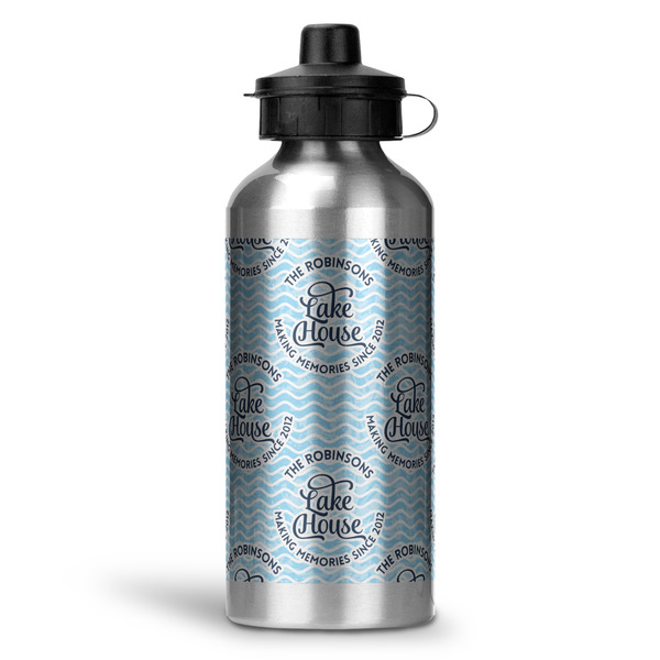 Custom Lake House #2 Water Bottles - 20 oz - Aluminum (Personalized)
