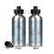 Lake House #2 Aluminum Water Bottle - Front and Back