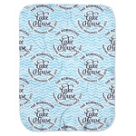 Lake House #2 Baby Swaddling Blanket (Personalized)