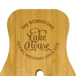 Lake House #2 Bamboo Salad Mixing Hand (Personalized)
