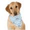 Lake House #2 Dog Bandana Scarf w/ Name All Over