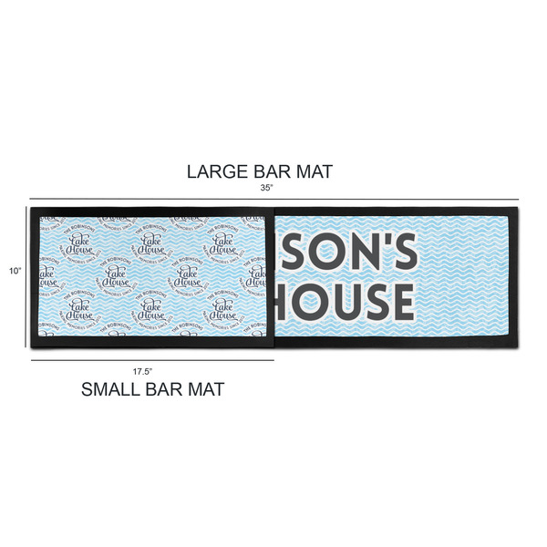 Lake House #2 Bar Mats - Sizing Chart