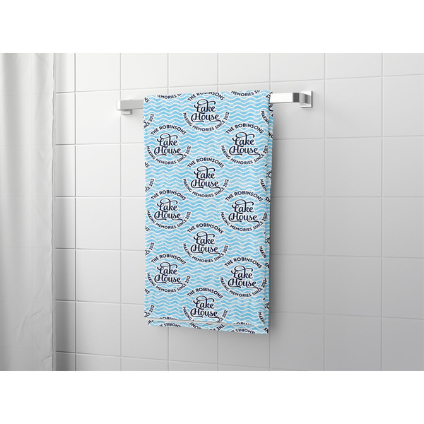 Lake House #2 Bath Towel - LIFESTYLE