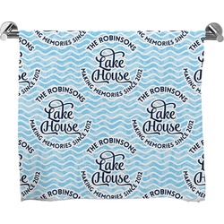 Lake House #2 Bath Towel (Personalized)
