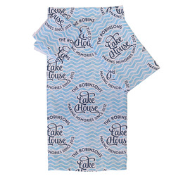 Lake House #2 Bath Towel Set - 3 Pcs (Personalized)