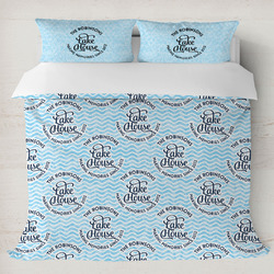 Lake House #2 Duvet Cover Set - King (Personalized)