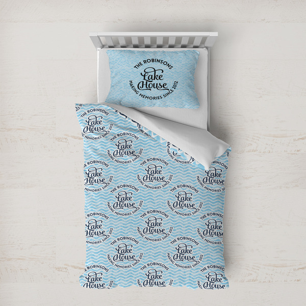 Custom Lake House #2 Duvet Cover Set - Twin XL (Personalized)