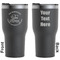 Lake House #2 Black RTIC Tumbler - Front and Back