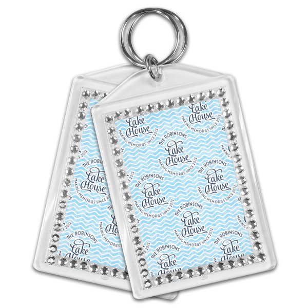 Lake House #2 Bling Keychain - MAIN