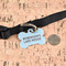 Lake House #2 Bone Shaped Dog ID Tag - Large - In Context