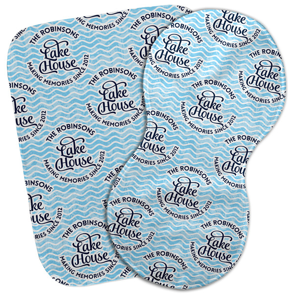 Custom Lake House #2 Burp Cloth (Personalized)