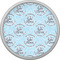 Lake House #2 Cabinet Knob - Nickel - Front