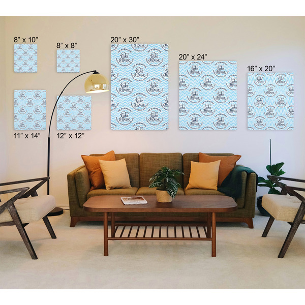 Lake House #2 Canvas Prints - Multiple Sizes