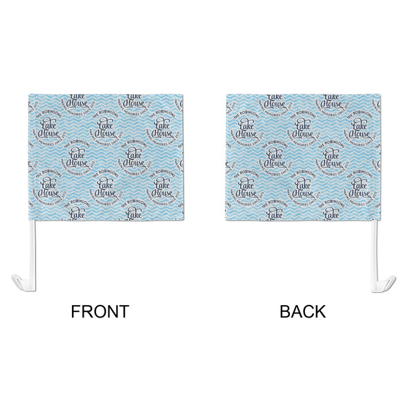 Lake House #2 Car Flag - Large - APPROVAL