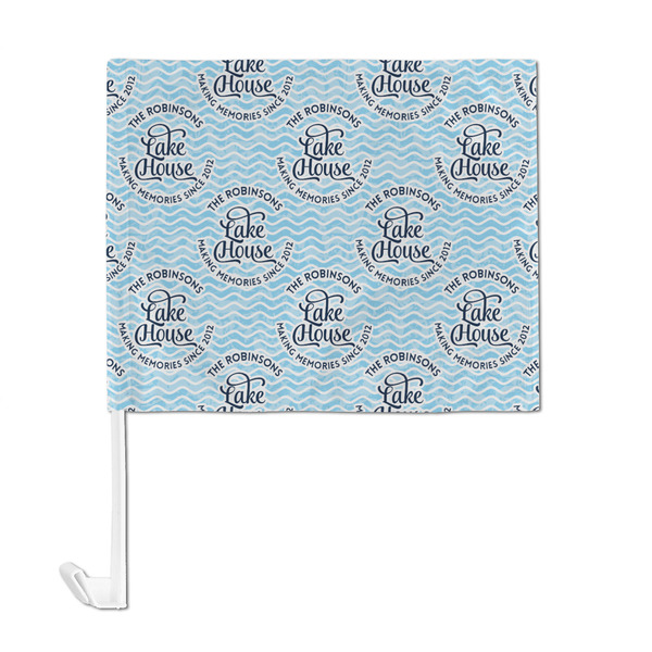 Lake House #2 Car Flag - Large - FRONT