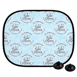 Lake House #2 Car Side Window Sun Shade (Personalized)