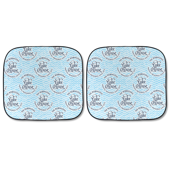Lake House #2 Car Sun Shades - FRONT
