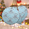 Lake House #2 Ceramic Ornament w/ Name All Over