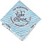 Lake House #2 Cloth Napkins - Personalized Lunch (Folded Four Corners)