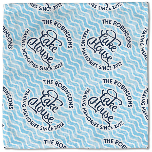 Lake House #2 Cloth Napkins - Personalized Lunch (Single Full Open)