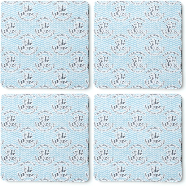 Lake House #2 Coaster Rubber Back - Apvl