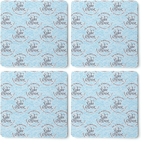 Lake House #2 Coaster Rubber Back - Apvl