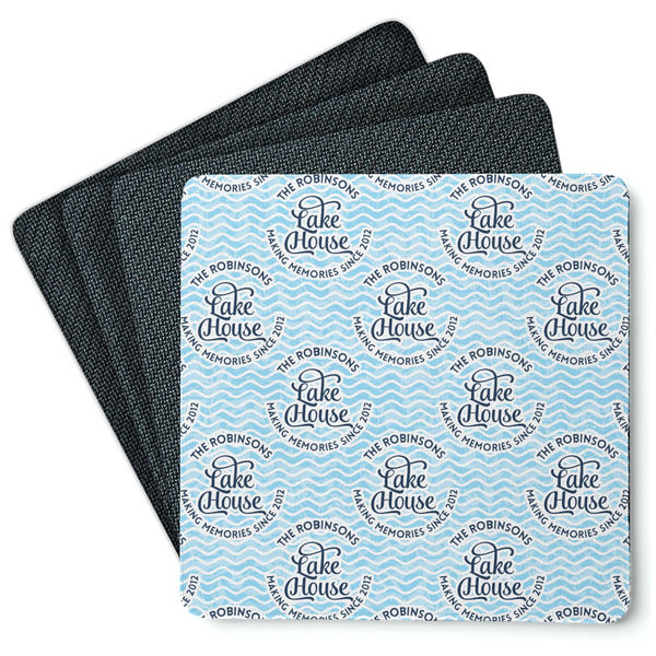 Lake House #2 Coaster Rubber Back - Main