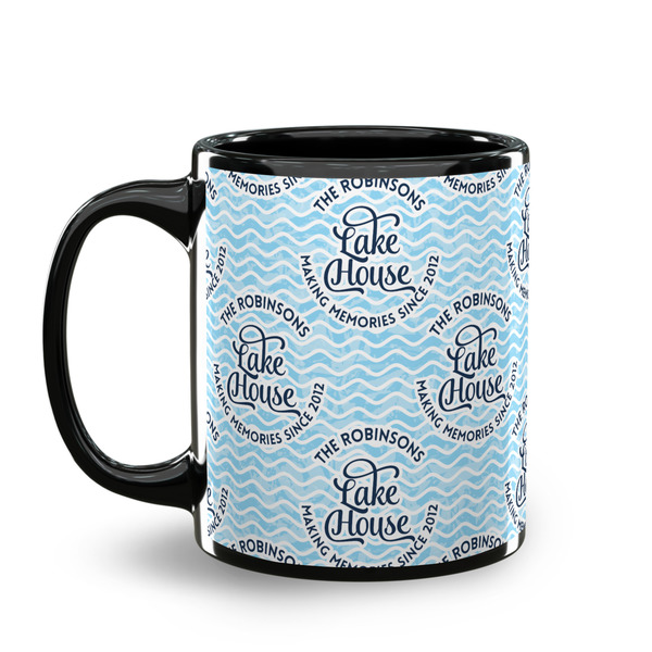 Lake House #2 Coffee Mug - 11 oz - Black