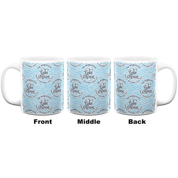 Lake House #2 Coffee Mug - 11 oz - White APPROVAL