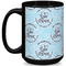 Lake House #2 15 Oz Coffee Mug - Black (Personalized)