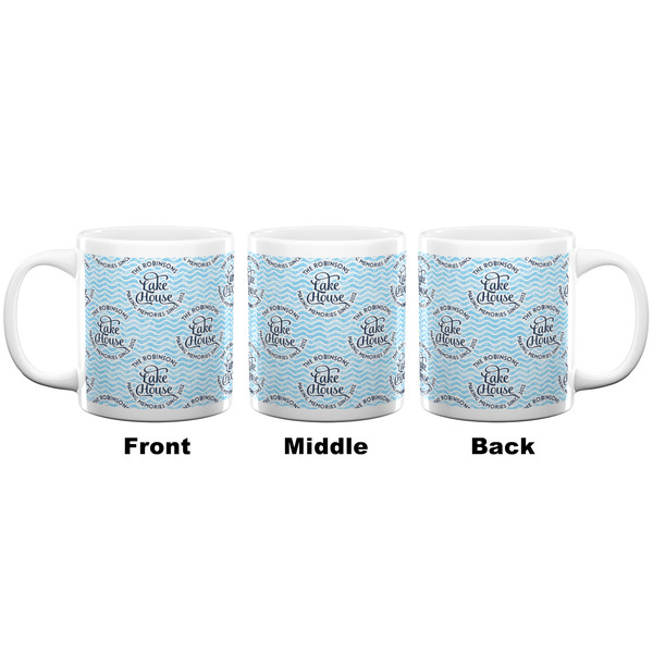 Lake House #2 Coffee Mug - 20 oz - White APPROVAL