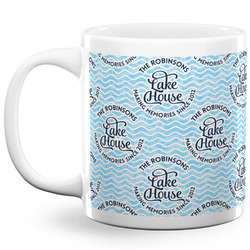 Lake House #2 20 Oz Coffee Mug - White (Personalized)