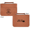Lake House #2 Cognac Leatherette Bible Covers - Small Double Sided Apvl