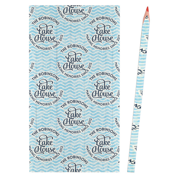 Lake House #2 Colored Pencils - Front View