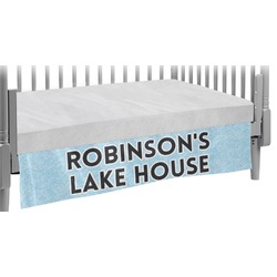 Lake House #2 Crib Skirt (Personalized)