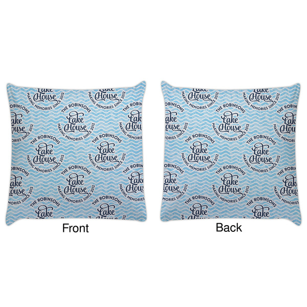 Lake House #2 Decorative Pillow Case - Approval
