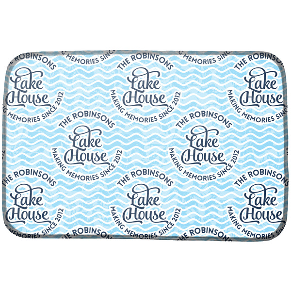 Custom Lake House #2 Dish Drying Mat (Personalized)