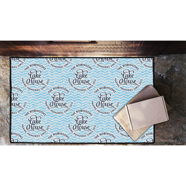 Lake House #2 Door Mat - LIFESTYLE (Lrg)