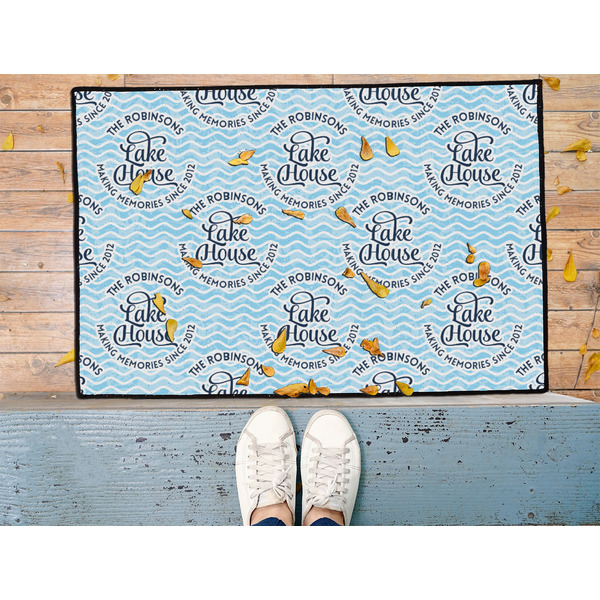Lake House #2 Door Mat - LIFESTYLE (Med)