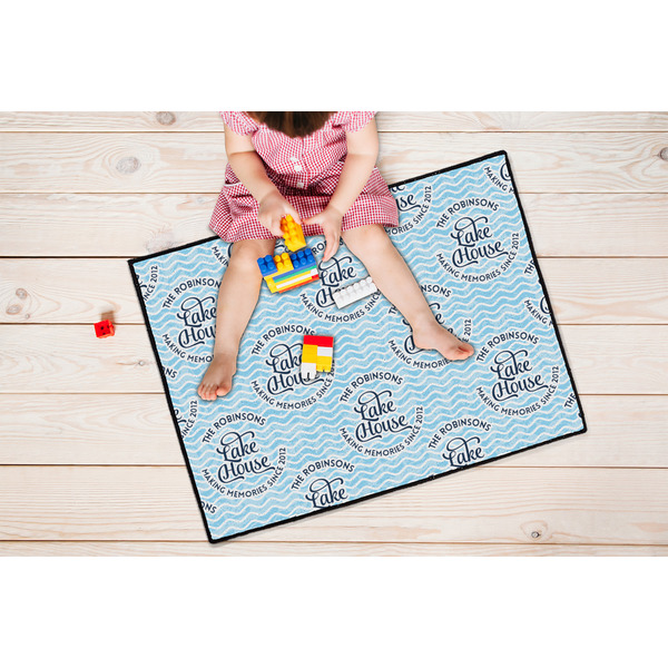 Lake House #2 Door Mats - LIFESTYLE kid