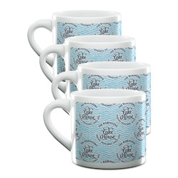 Lake House #2 Double Shot Espresso Cups - Set of 4 (Personalized)