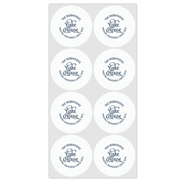 Lake House #2 Drink Topper - Medium - Set of 12