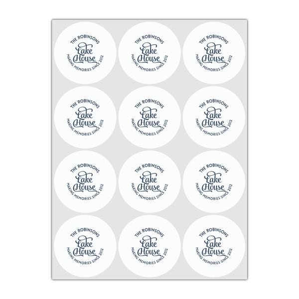 Lake House #2 Drink Topper - Small - Set of 12